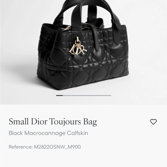 Dior Black Small Toujours Bag - Picture 13 of 13